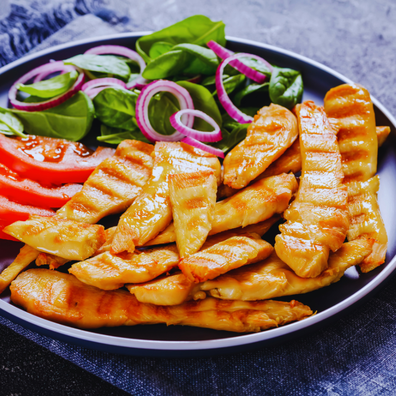 Cooked Chicken Strips