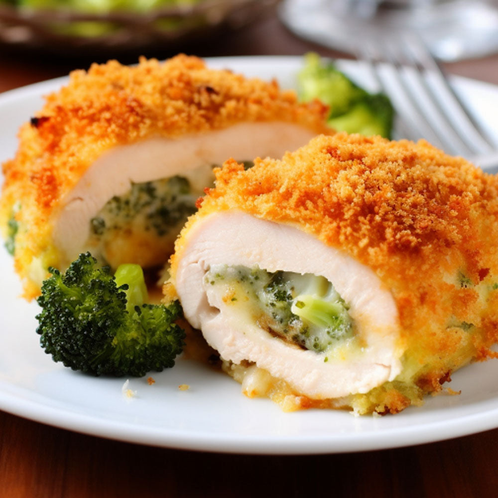 Broccoli and Cheese Stuffed Chicken